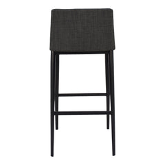 Baron Bar Stool Charcoal Grey