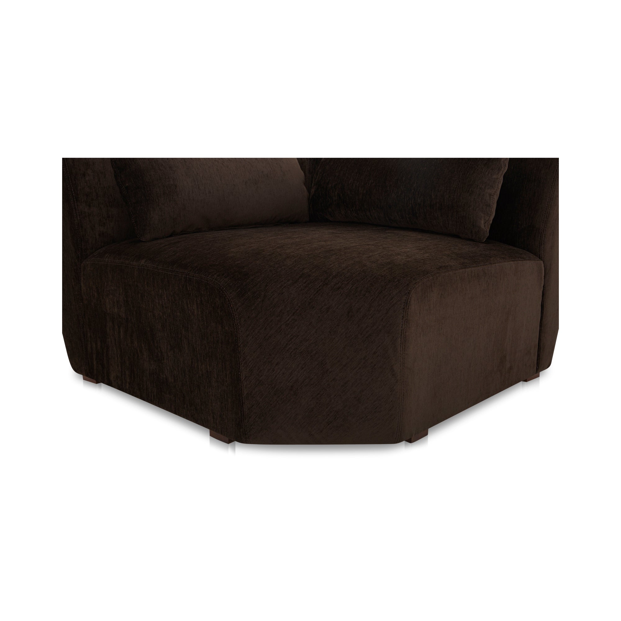Amelia Corner Chair Espresso