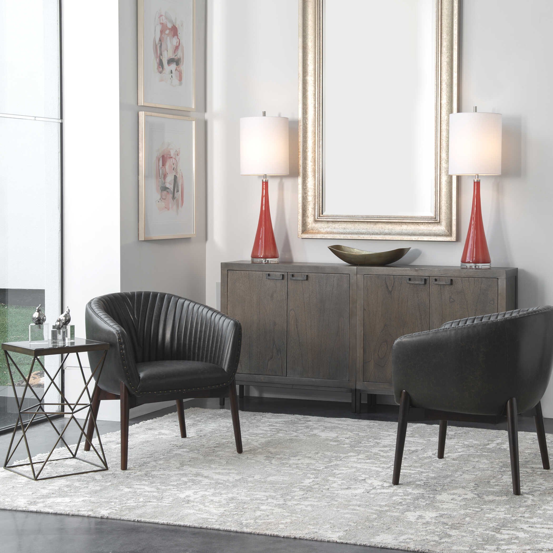 Anders Chenille Accent Chair
