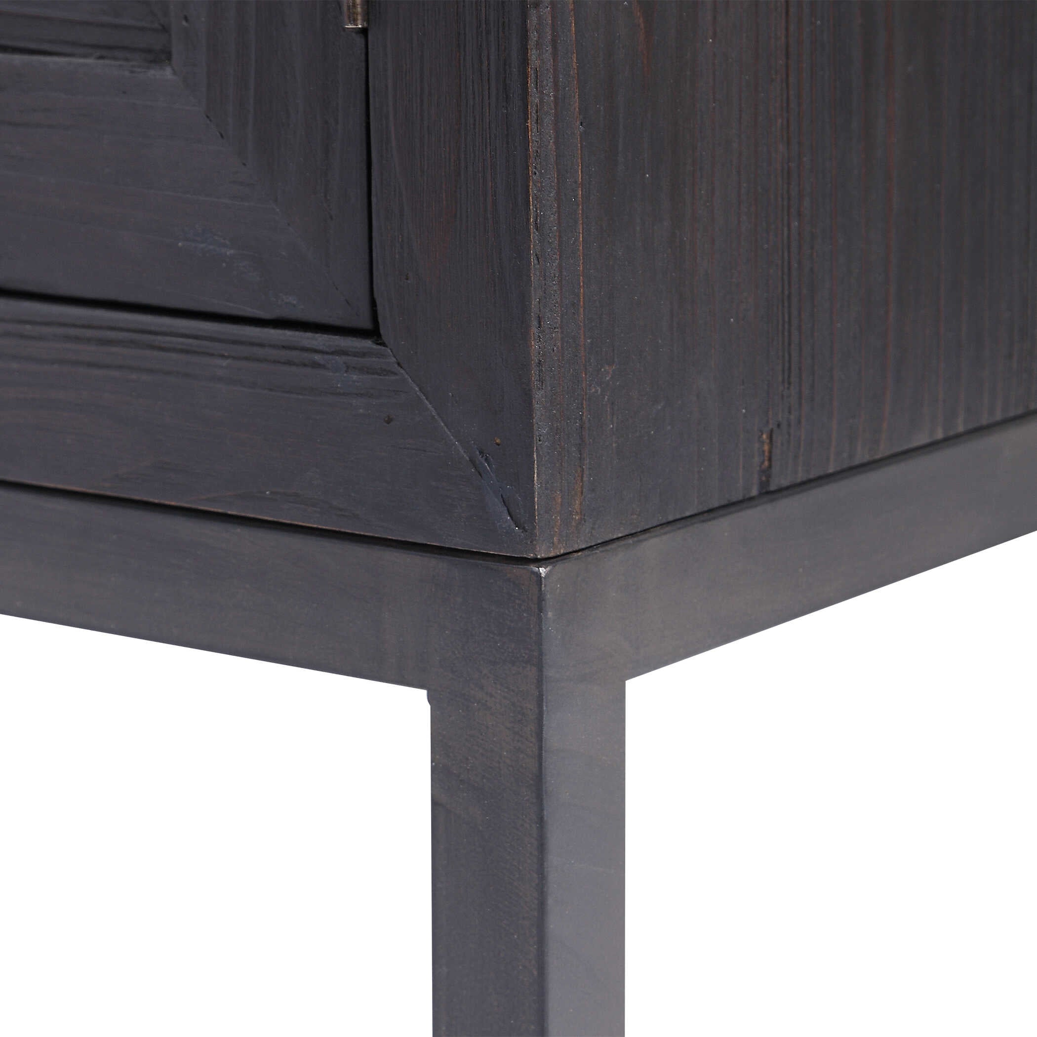 Aiken Dark Walnut 2 Door Cabinet