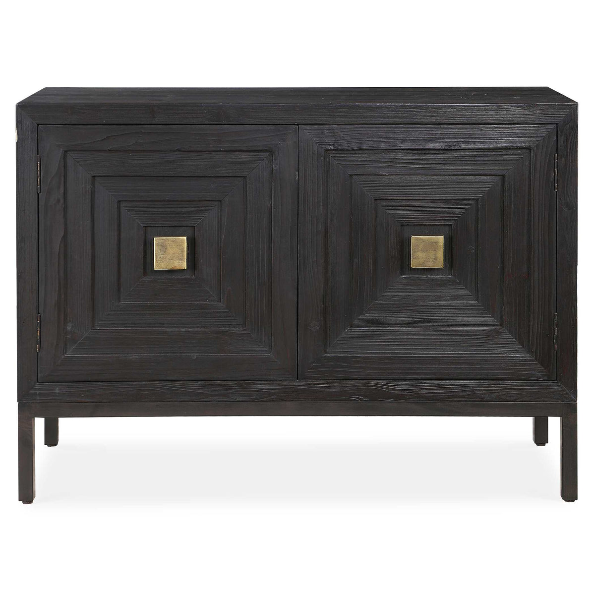 Aiken Dark Walnut 2 Door Cabinet