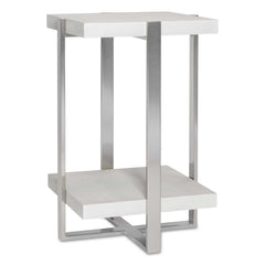Arnaut White Accent Table