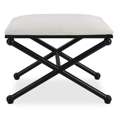 Andrews White Small Bench