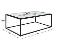 Bravura Black Coffee Table