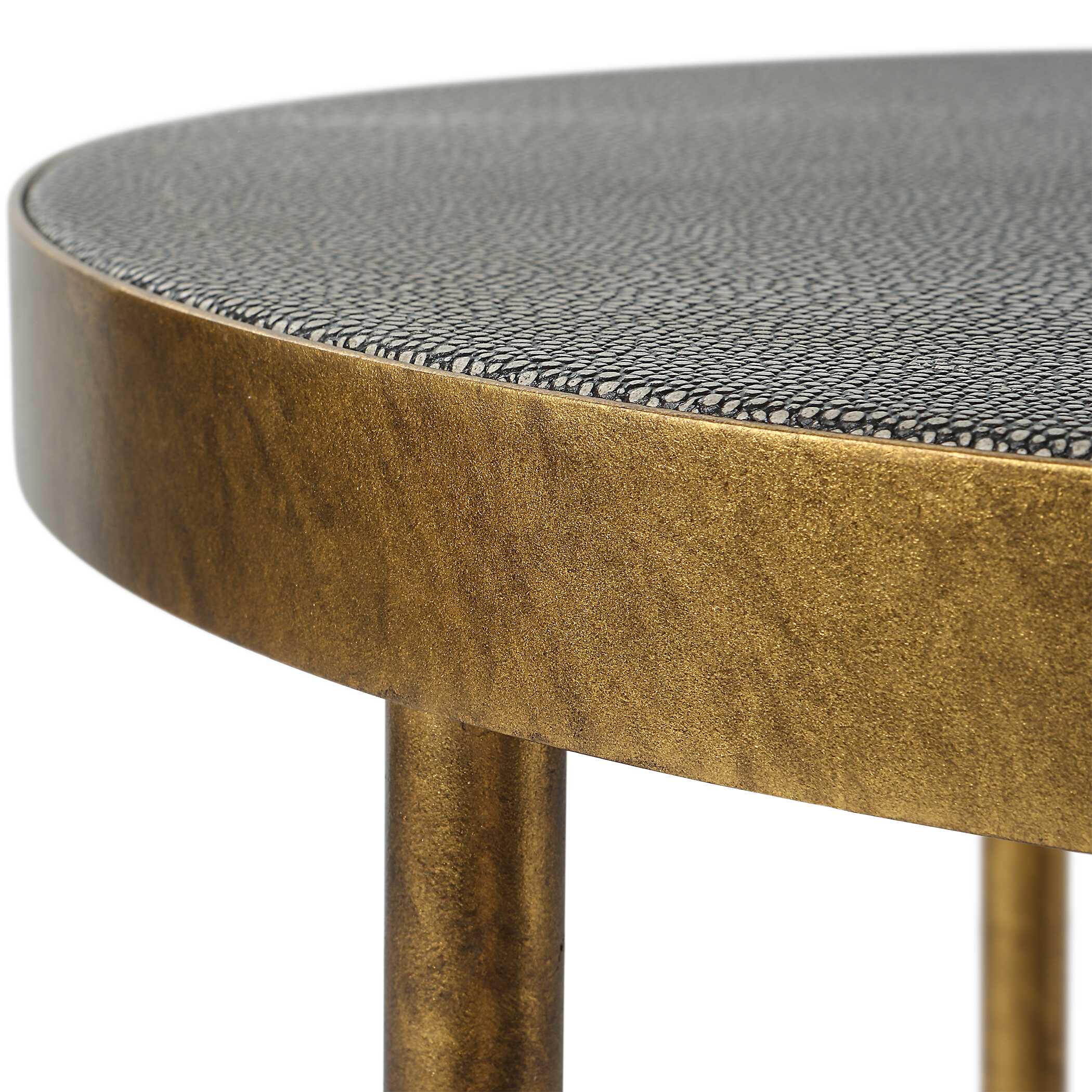 Aragon Brass Nesting Tables Set/2