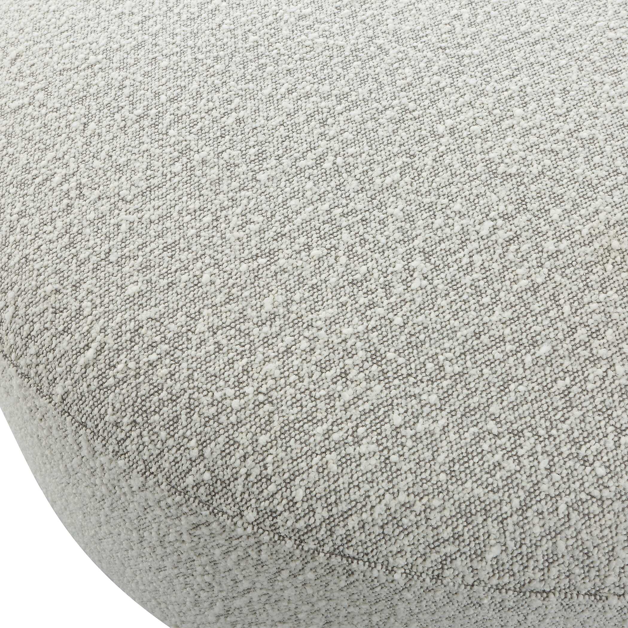 Avila Large Gray Ottoman / Coffee Table