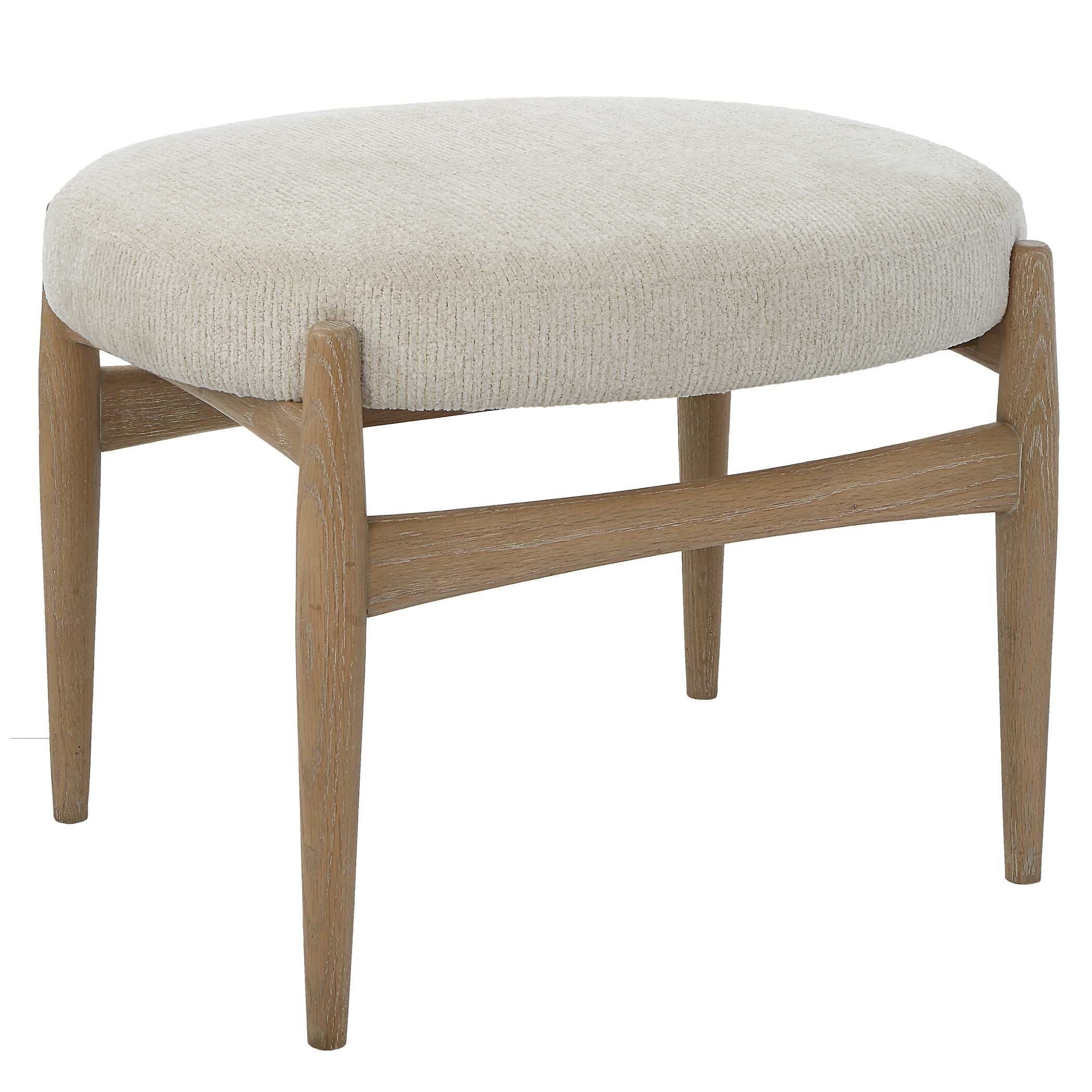 Acrobat Off-White Small Bench