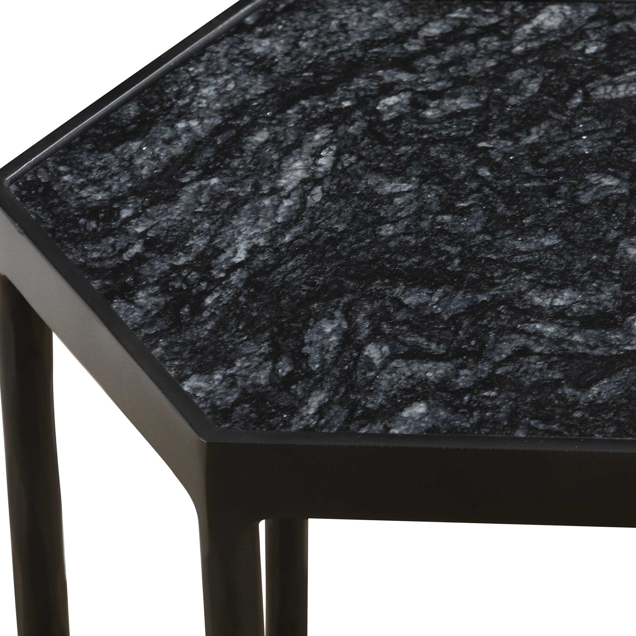 Aviary Hexagonal Accent Table