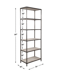 Baldwin Industrial Etagere