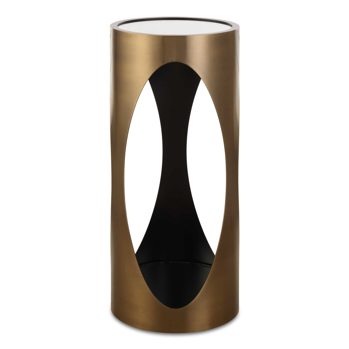 Achilles Brass Drink Table