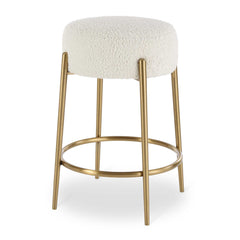Arles Brass Counter Stool