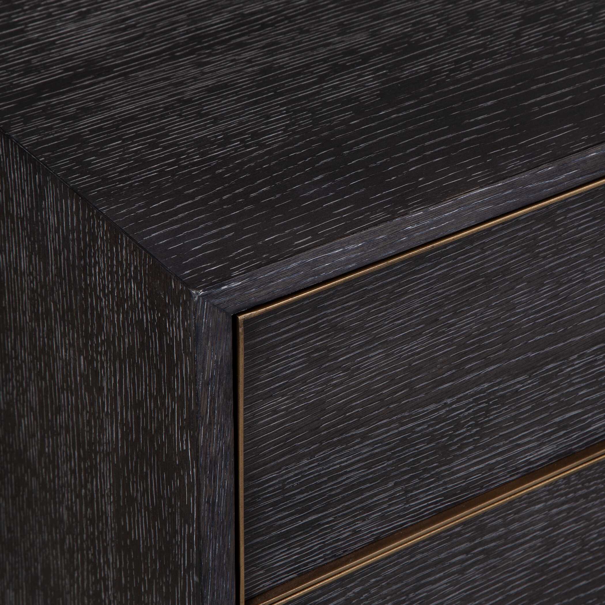 Besos 4 Drawer Walnut Chest