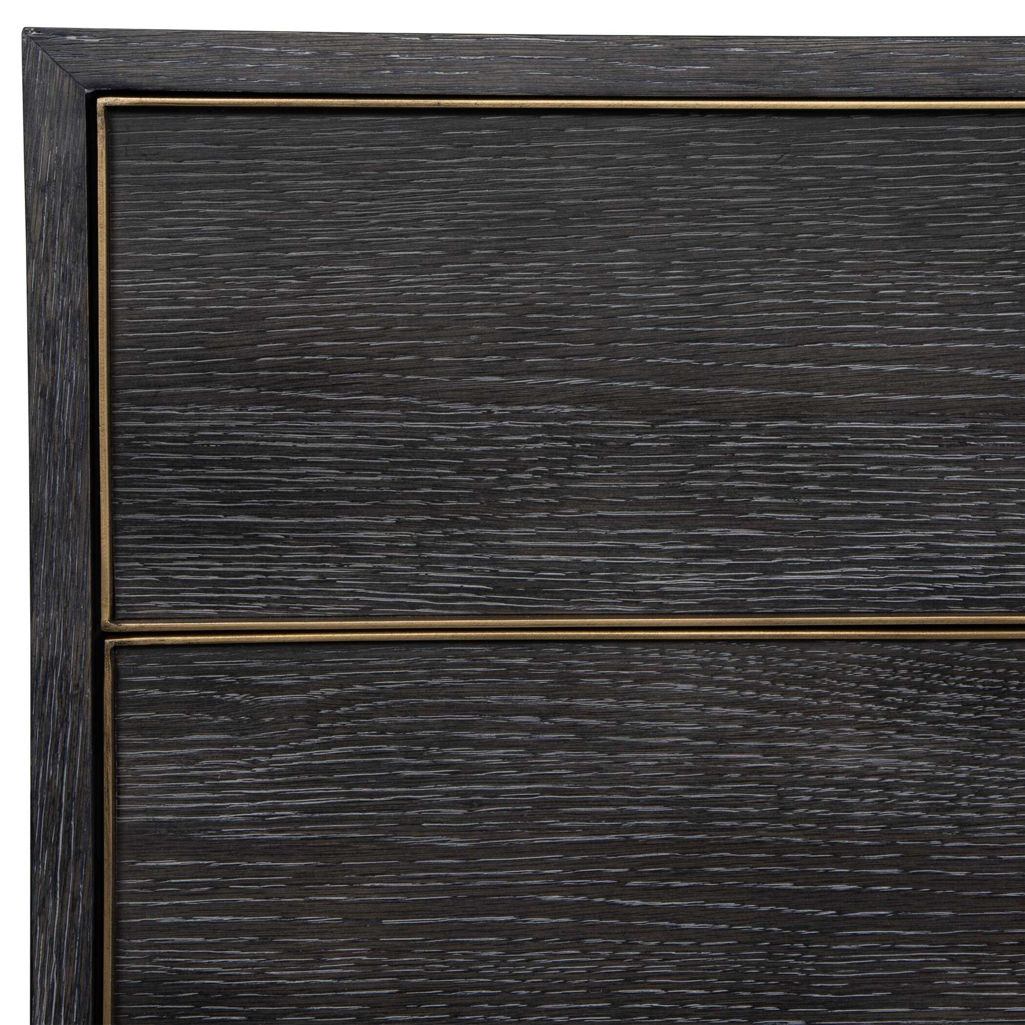 Besos 4 Drawer Walnut Chest