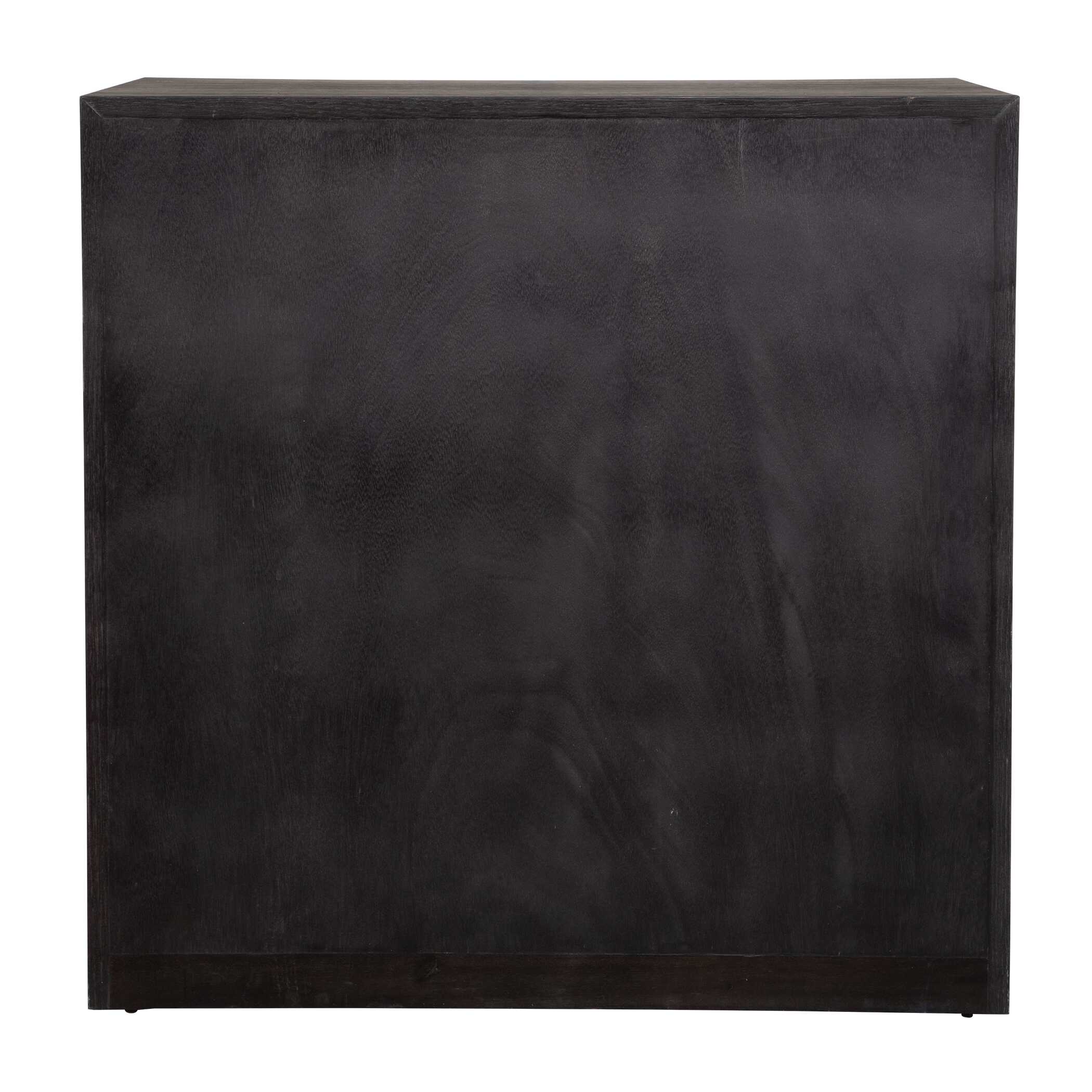 Besos 4 Drawer Walnut Chest