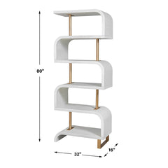 Bia White Etagere