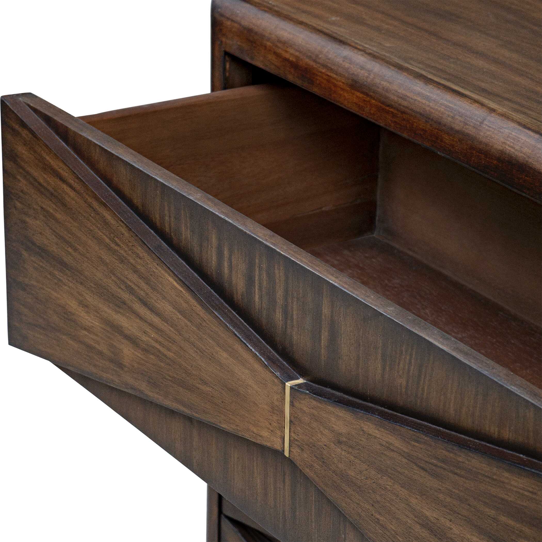 Bowtie 3 Drawer Mid-Century Chest