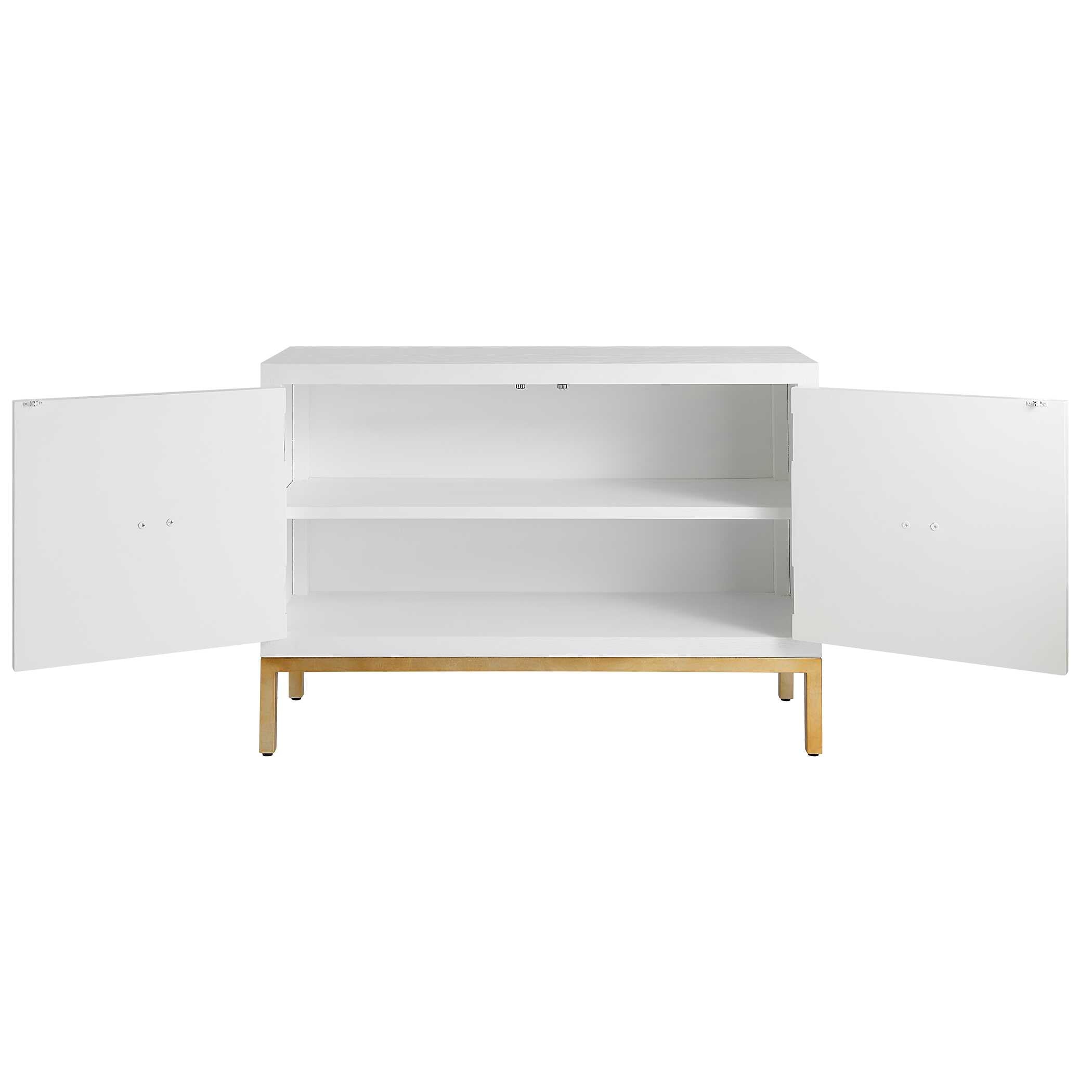 Aiken White 2 Door Cabinet