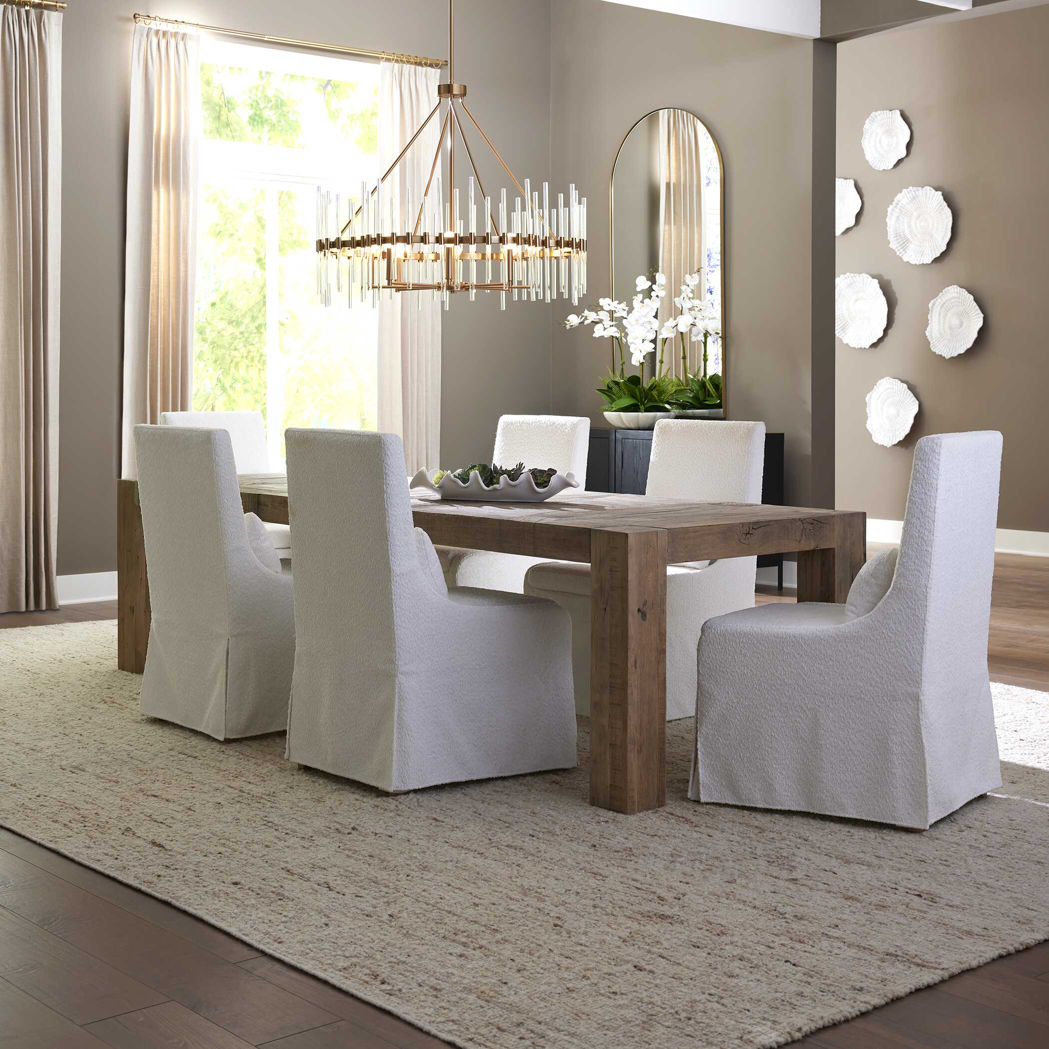 Aldan Reclaimed Oak Dining Table