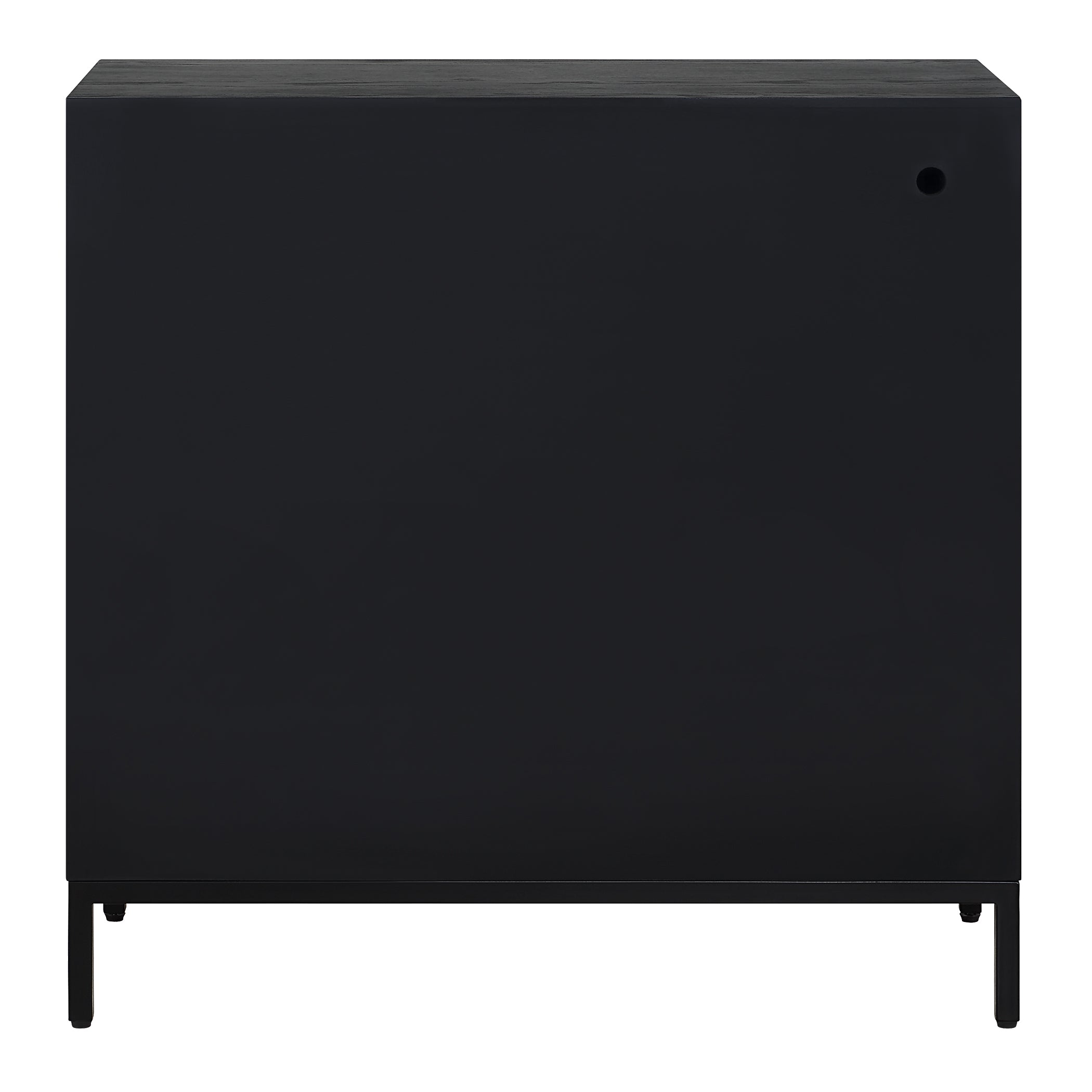 Beswick Black 2 Door Cabinet