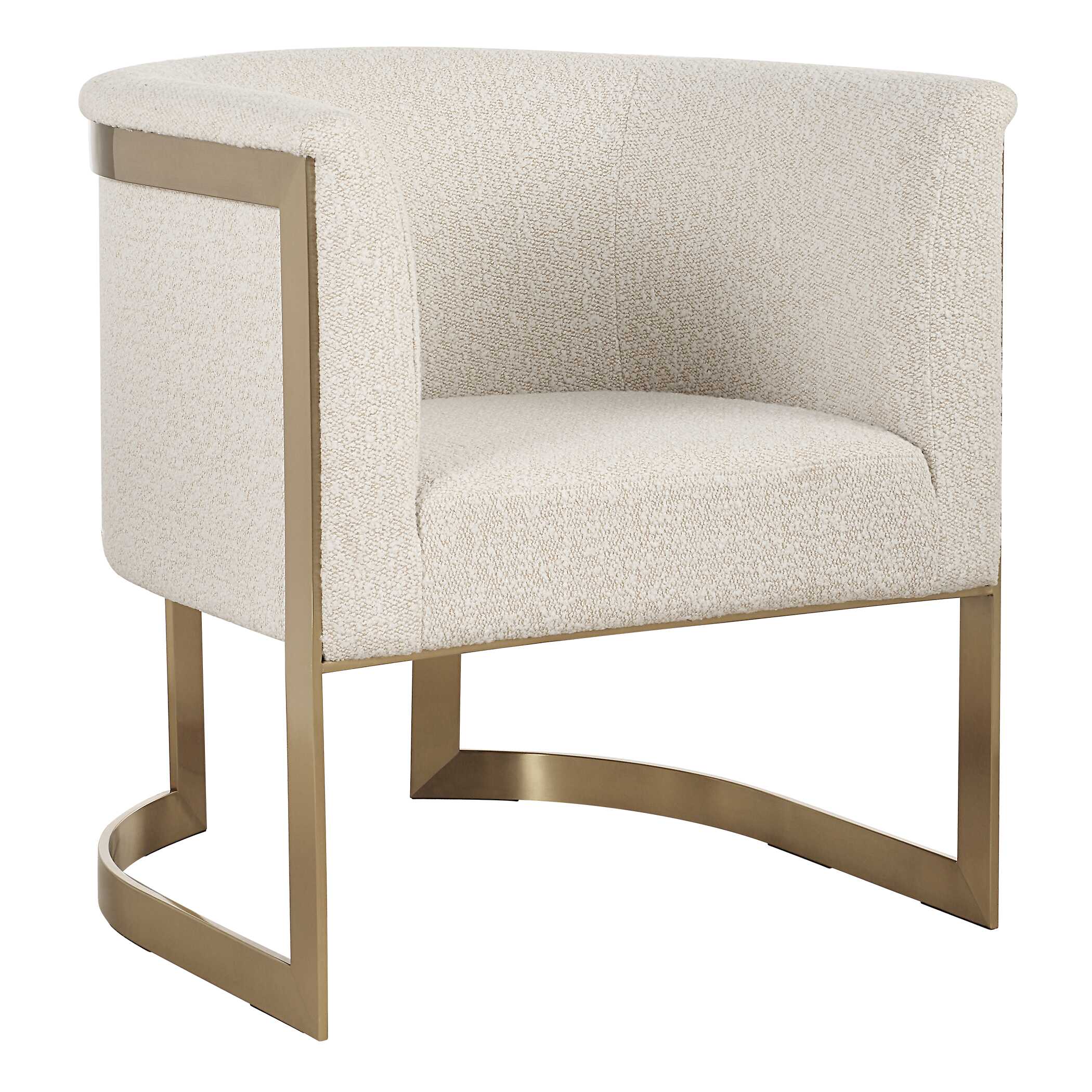 Bellina Plush Barrel Chair