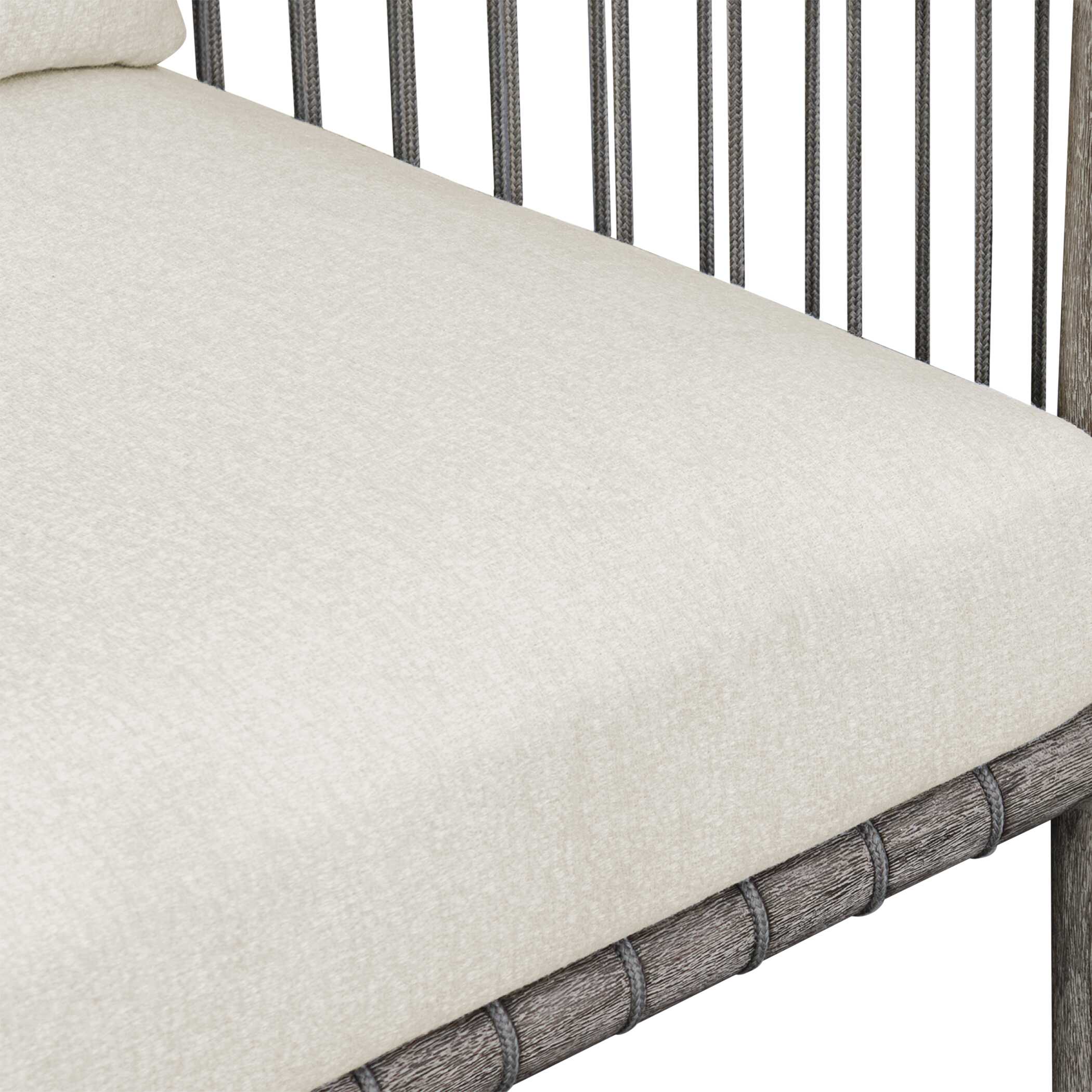 Borneo White Outdoor Dining Chair