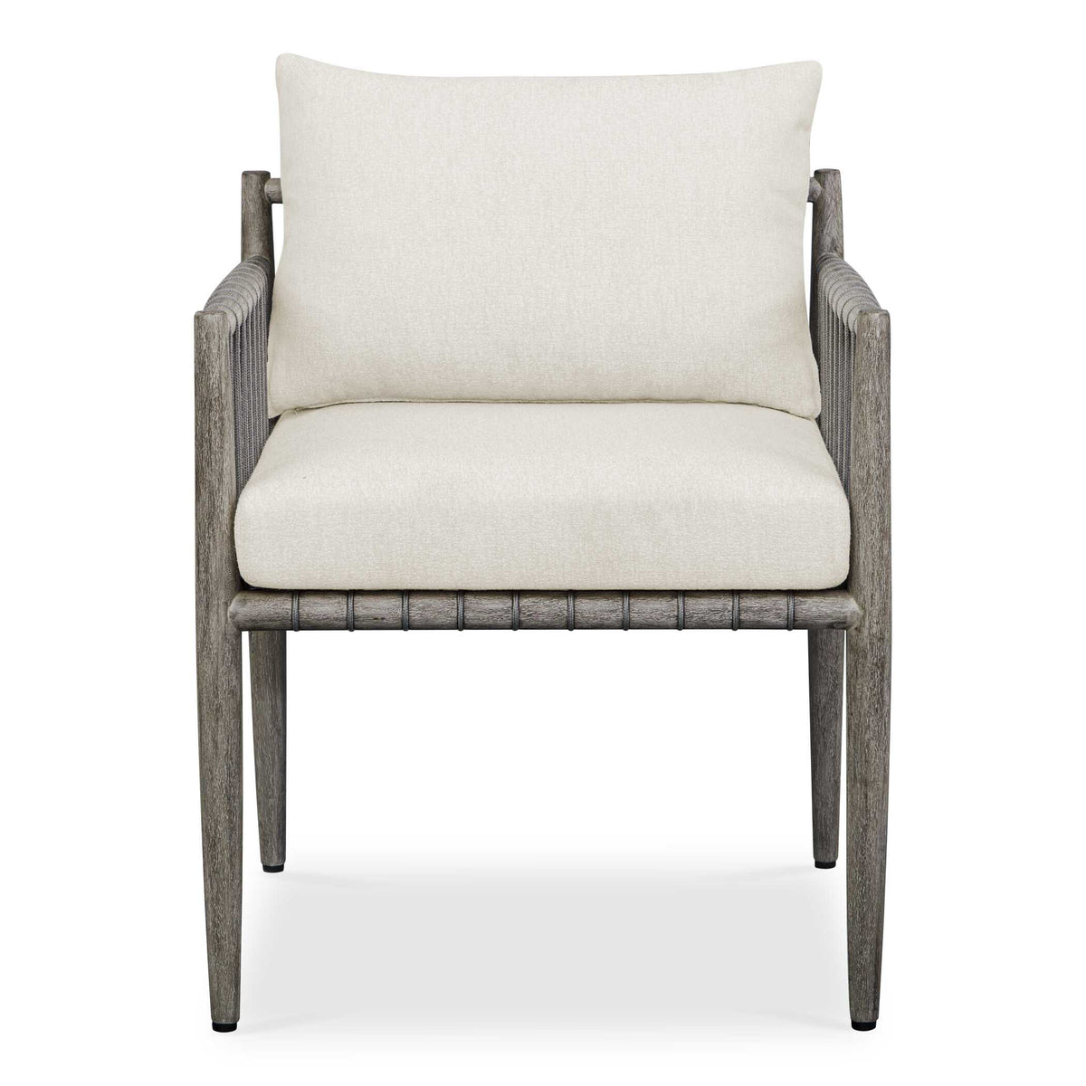 Borneo White Outdoor Dining Chair