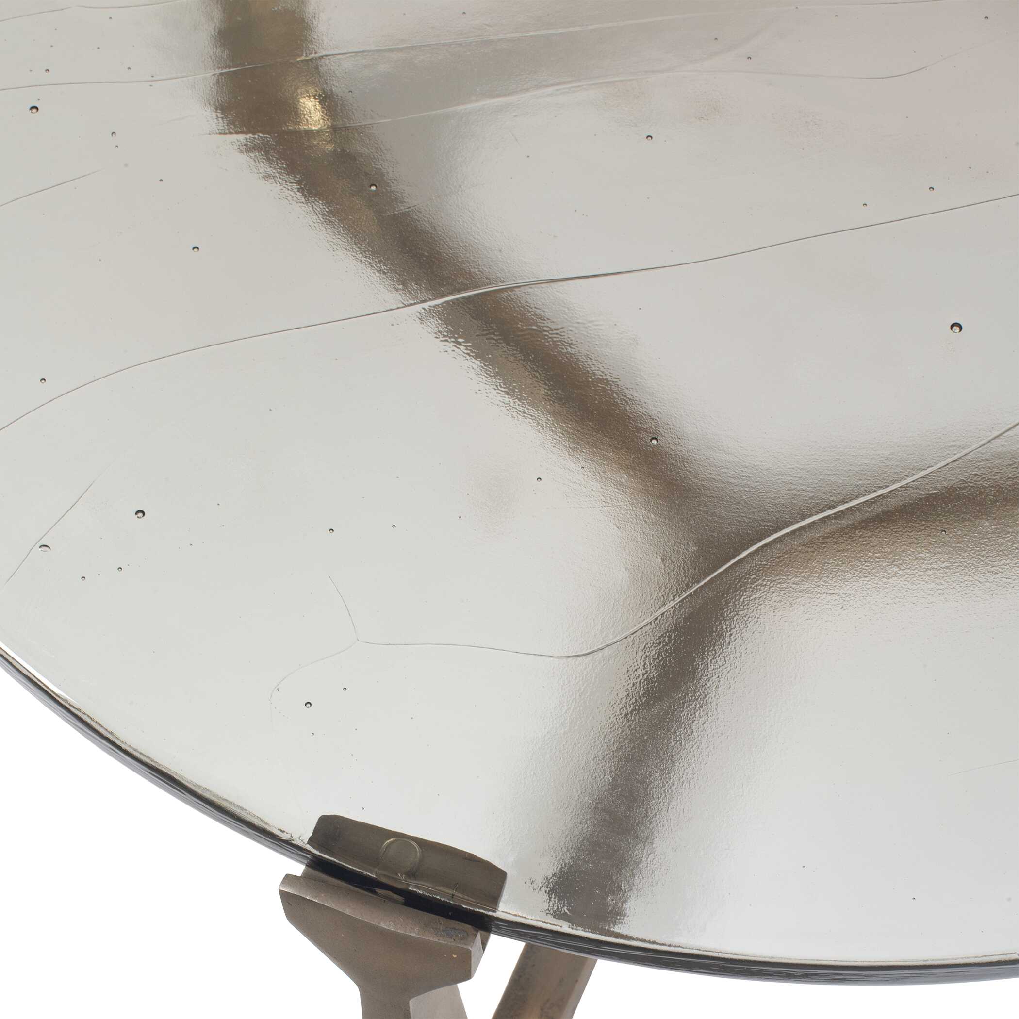 Bohdi Outdoor Brass Coffee Table