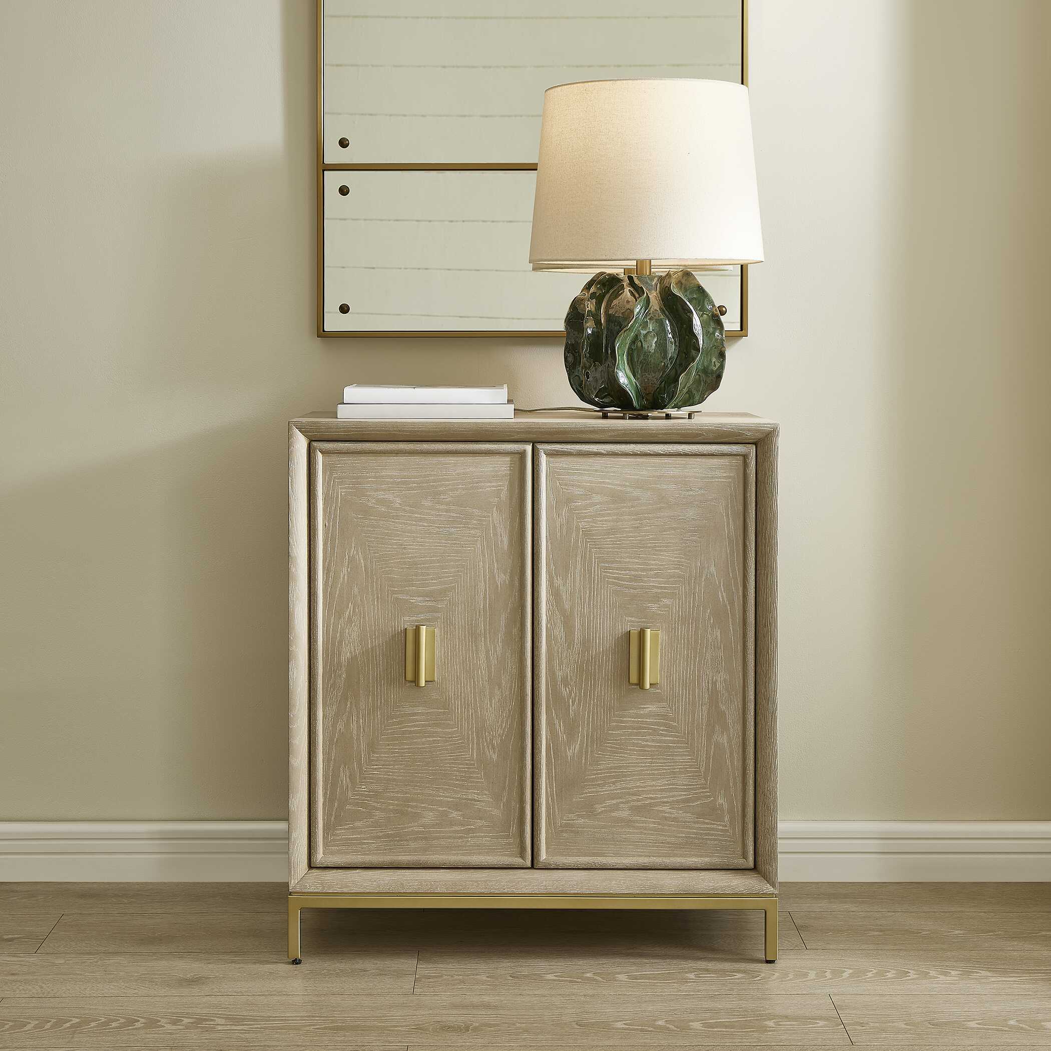 Alessia Washed 2 Door Cabinet