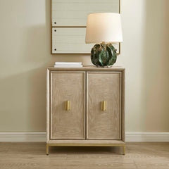 Alessia Washed 2 Door Cabinet