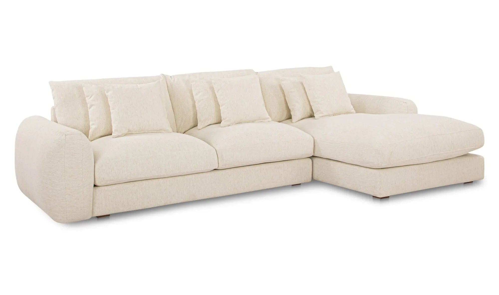 Berga Sectional Right Oat