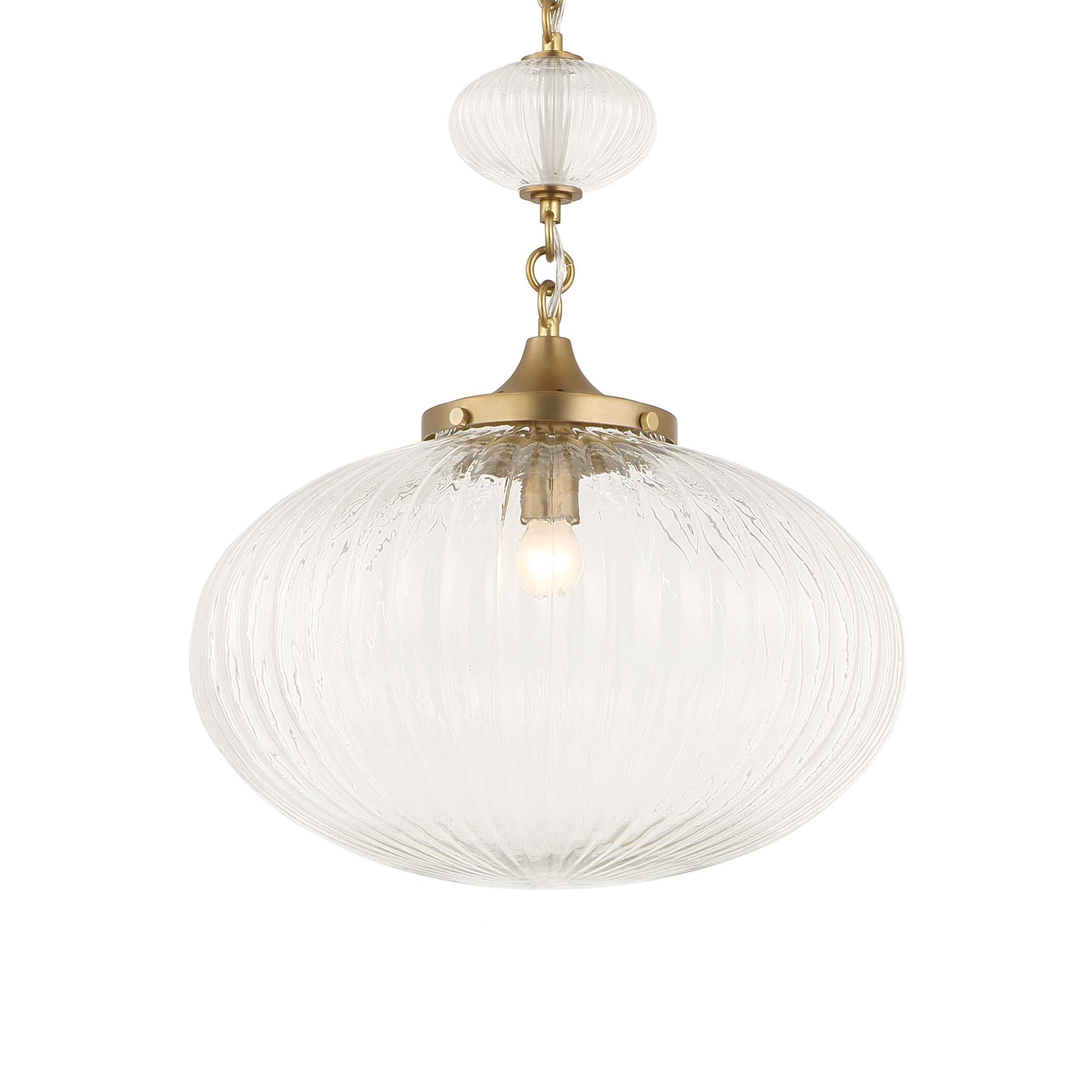 Bellaire 1 Light Glass Shade Pendant