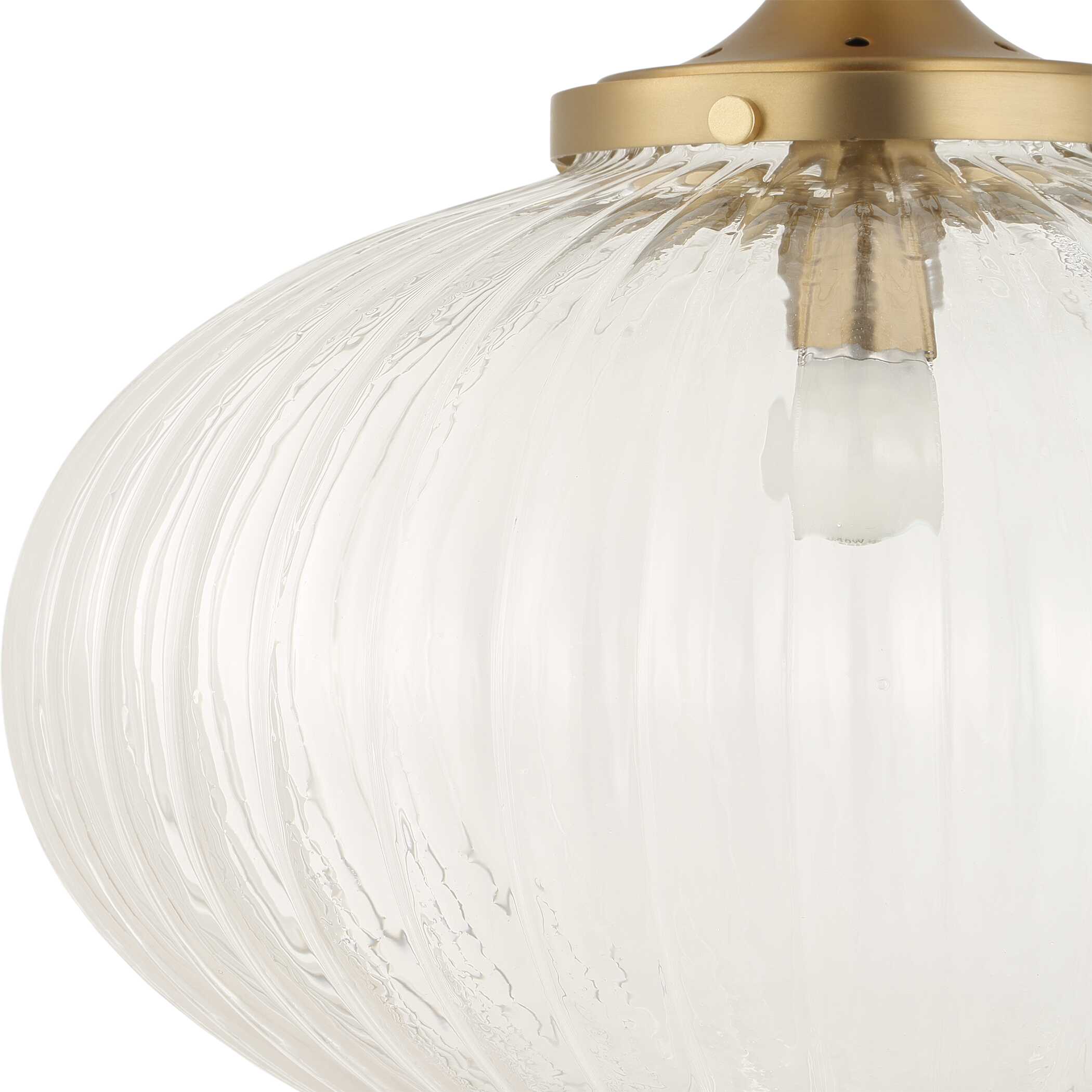 Bellaire 1 Light Glass Shade Pendant