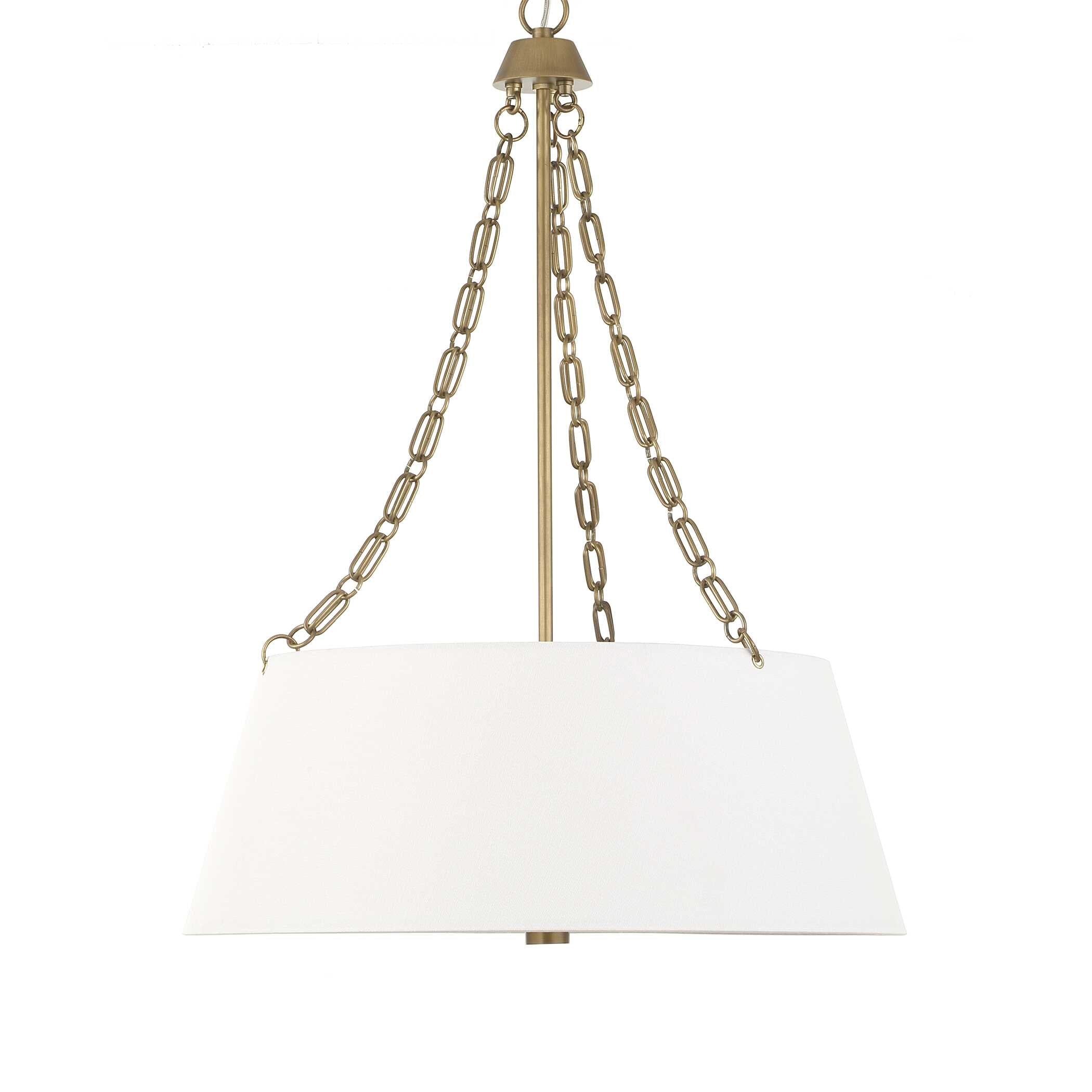 Andalucia 4 Light Drum Pendant