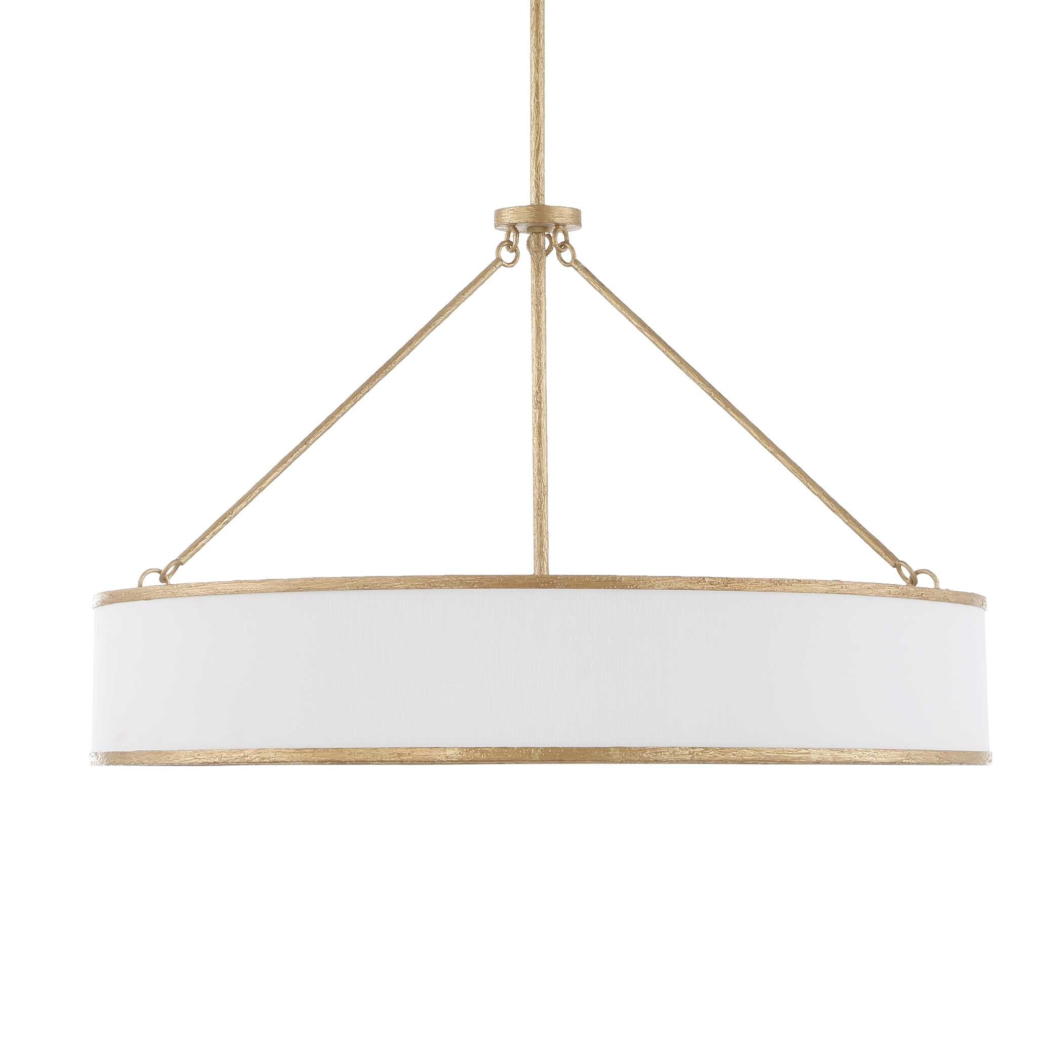 Algiers 8 Light Drum Pendant