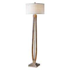 Boydton Burnished Wood Floor Lamp