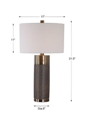 Brannock Bronze Table Lamp