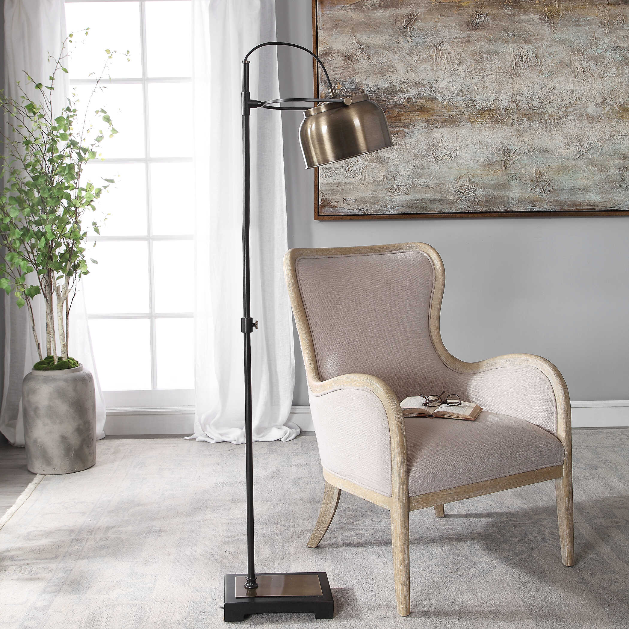 Bessemer Industrial Floor Lamp
