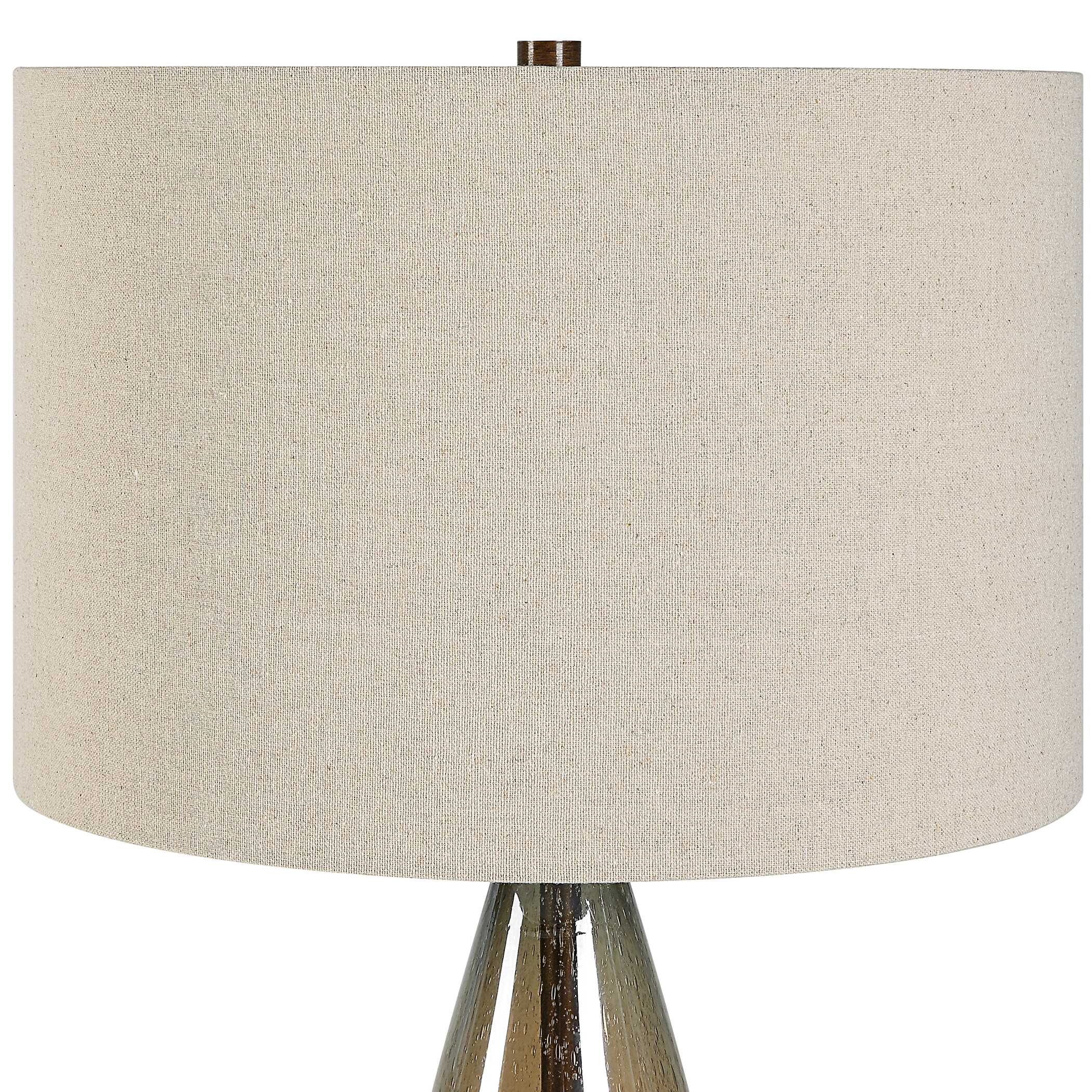 Baltic Teardrop Glass Table Lamp