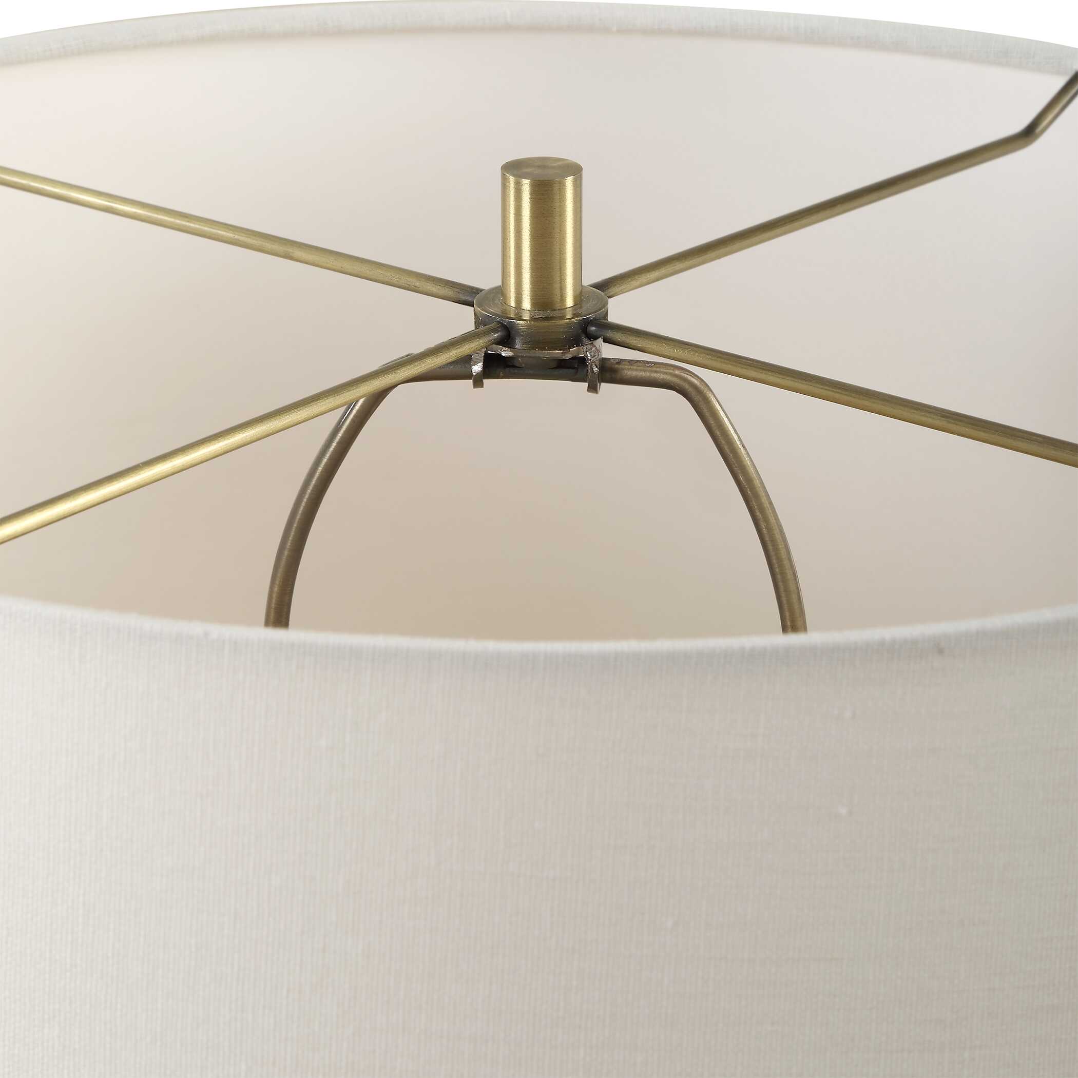 Aubrey Travertine Table Lamp