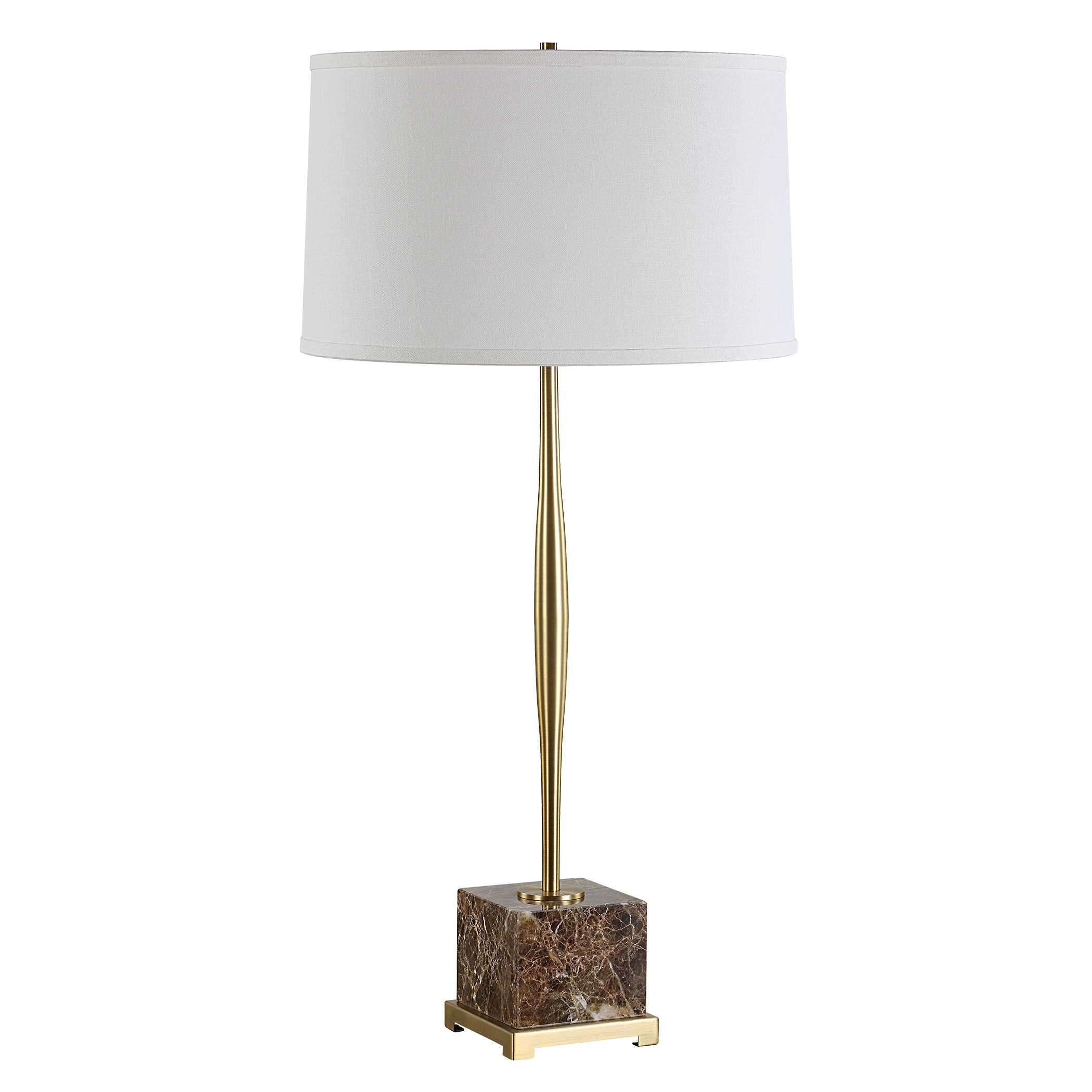 Booker Thin Brass Table Lamp
