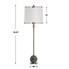 Bledel Brass Buffet Lamp
