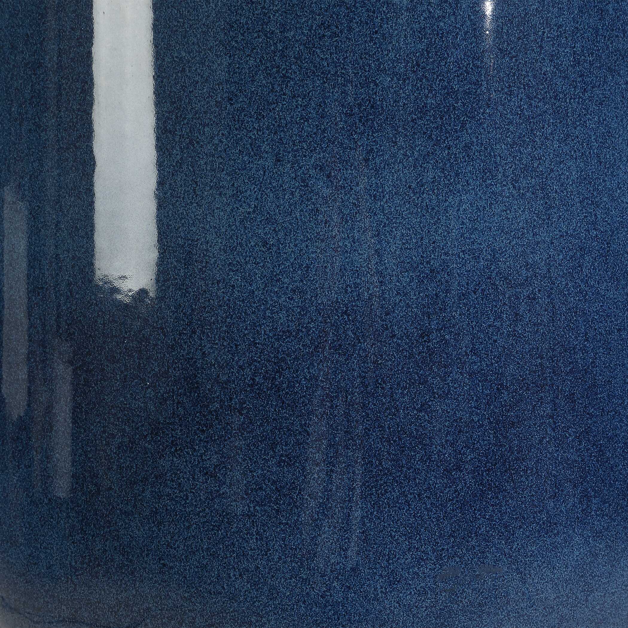 Brae Blue Glaze Table Lamp