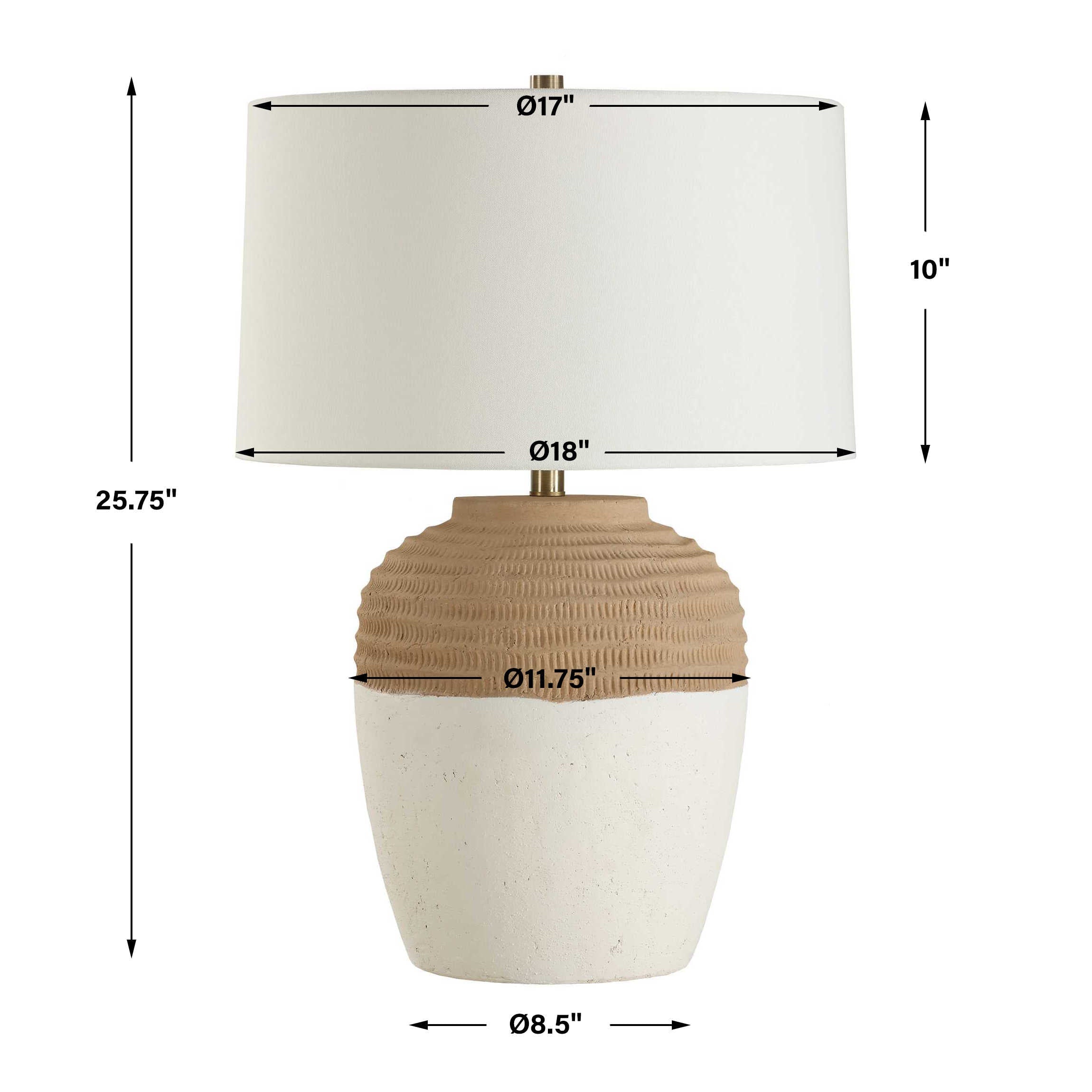 Bellaby Terracotta Table Lamp