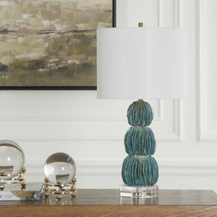Bonaire Teal Blue Table Lamp