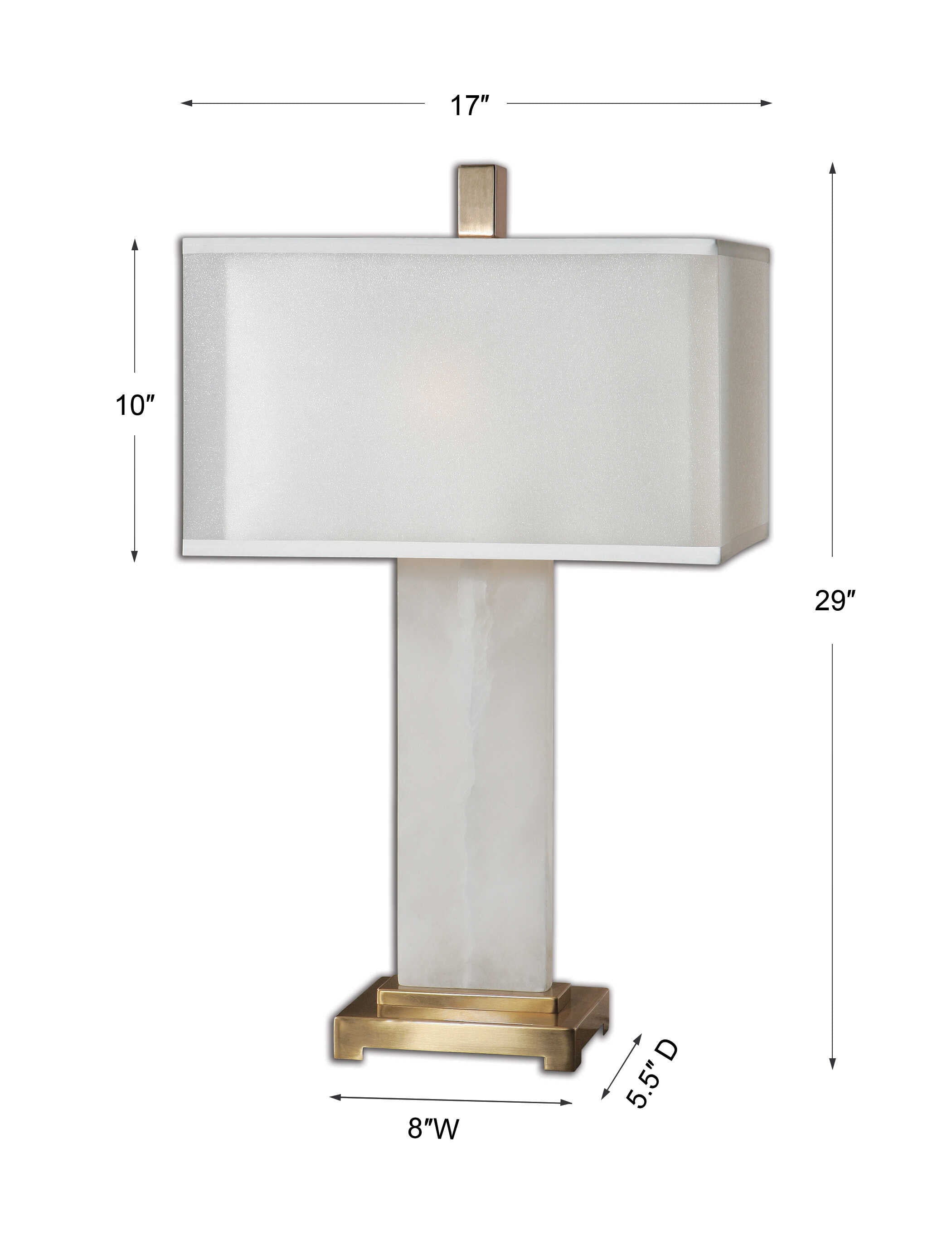 Athanas Alabaster Lamp