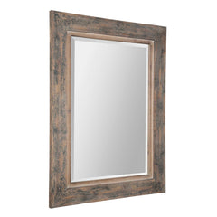 Bozeman Distressed Blue Mirror