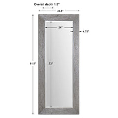 Amadeus Large Silver Mirror