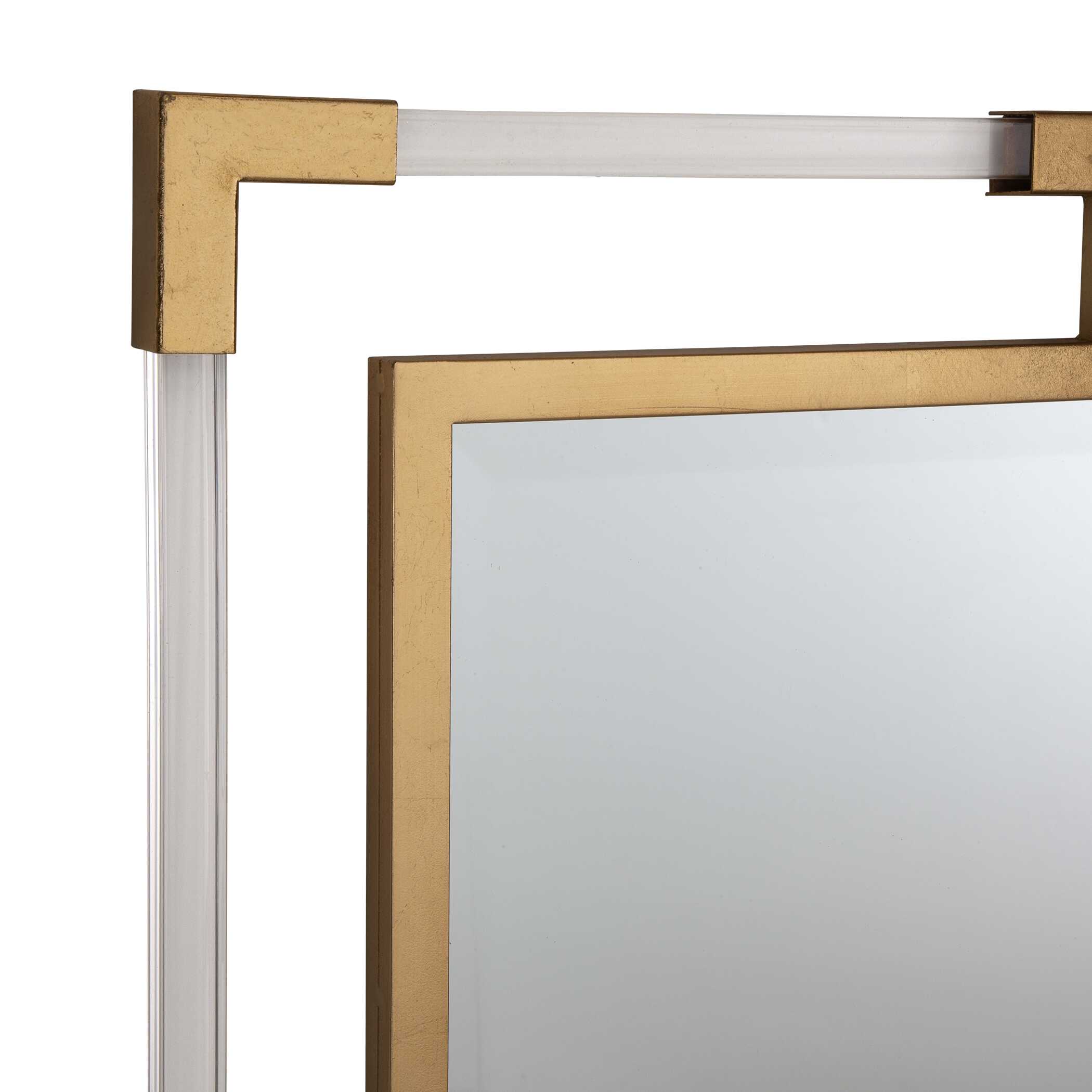 Balkan Modern Gold Wall Mirror