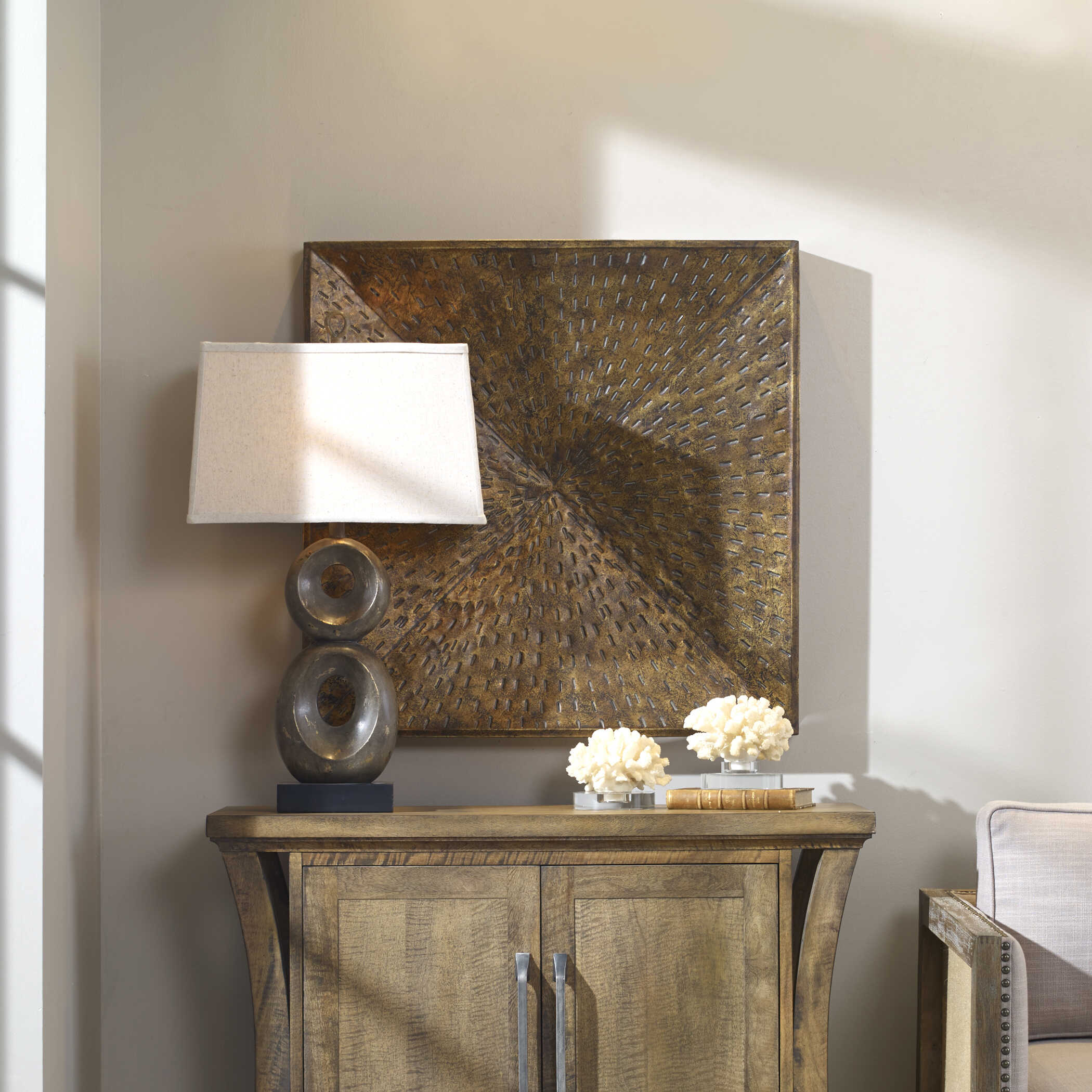Blaise Antiqued Bronze Wall Decor
