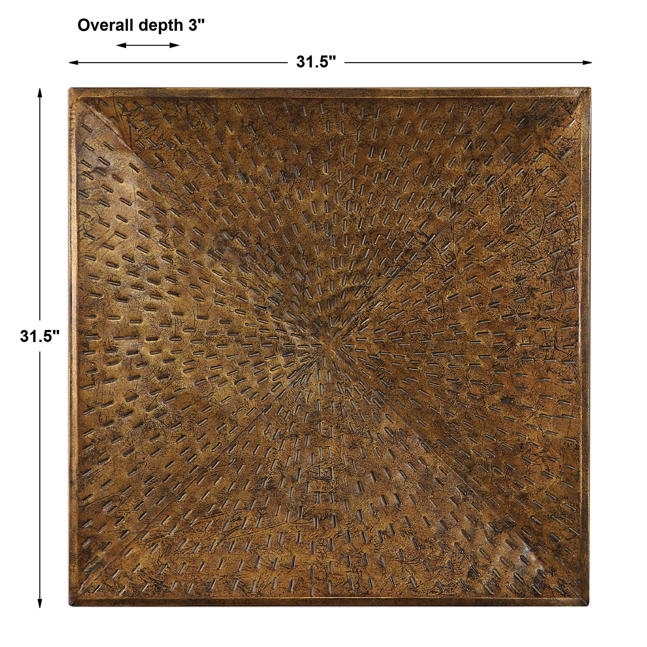 Blaise Antiqued Bronze Wall Decor